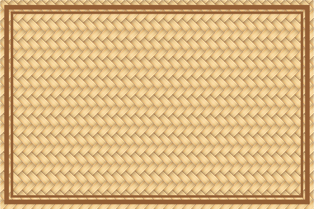 Set de table design osier - TenStickers