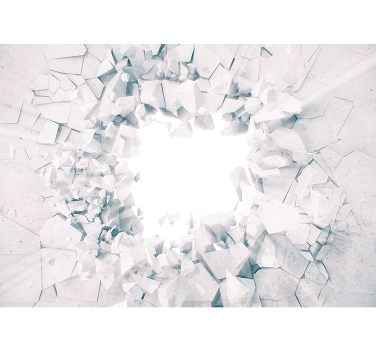 Papier peint 3D effet libérez-moi! - TenStickers