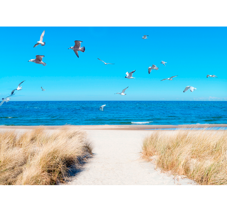 Tapisserie mer sérénité balnéaire - TenStickers