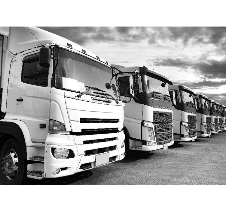 Tapisserie véhicules gamme de camions - TenStickers