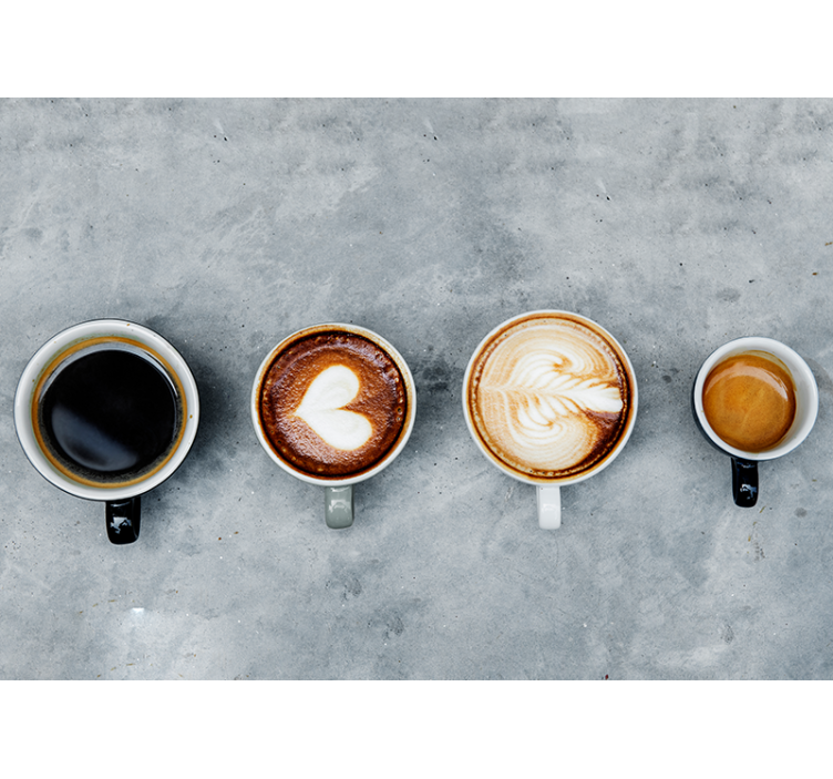 Tapisserie musique collection art du café - TenStickers