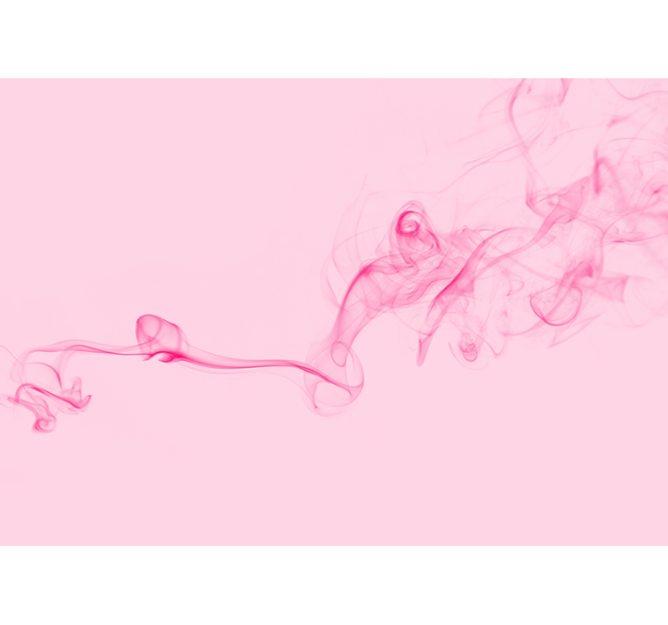 Tapisserie abstraite brume de rose drift - TenStickers