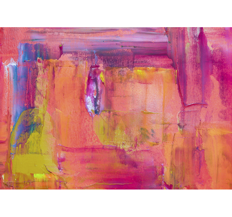 Tapisserie abstraite Éclat de couleurs vives - TenStickers