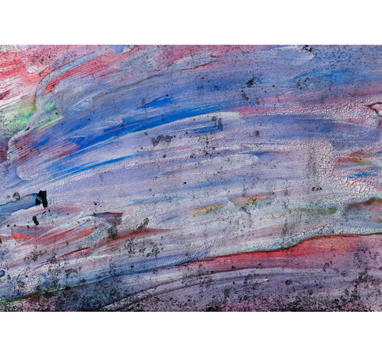 Tapisserie abstraite tourbillons de couleurs dynamiques - TenStickers