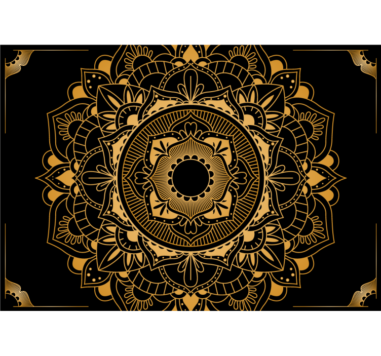 Tapisserie mandala design élégant - TenStickers