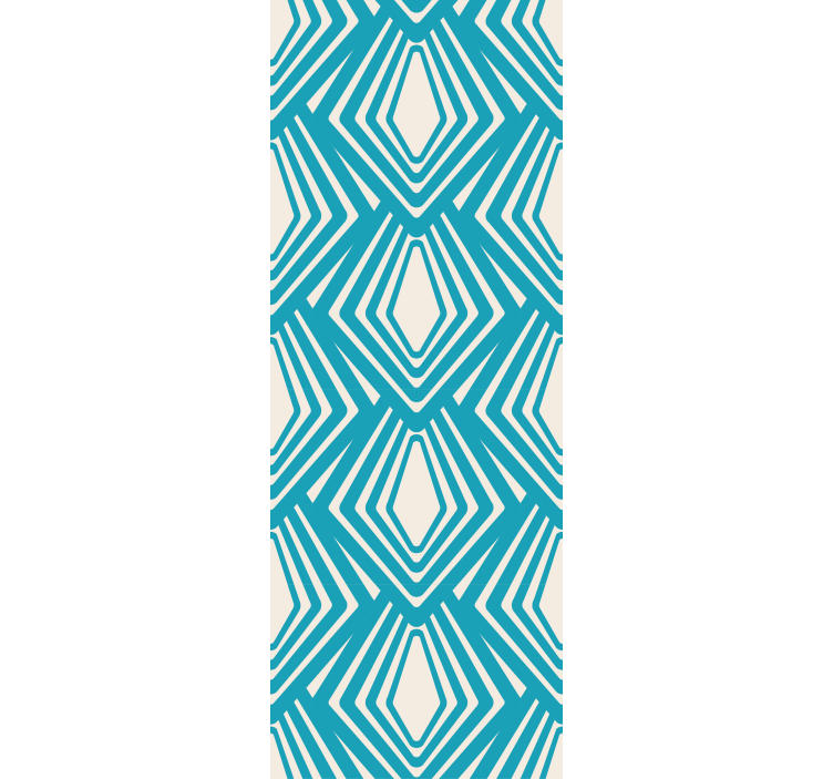 Tapisserie textures et motifs motif losange géométrique - TenStickers