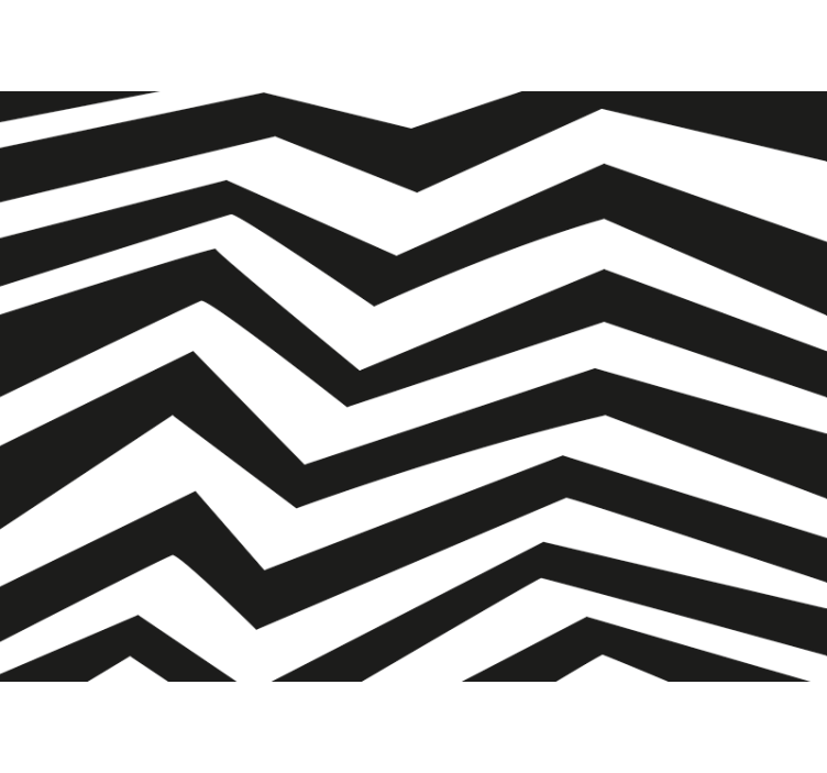Papier peint design Zig zag - TenStickers