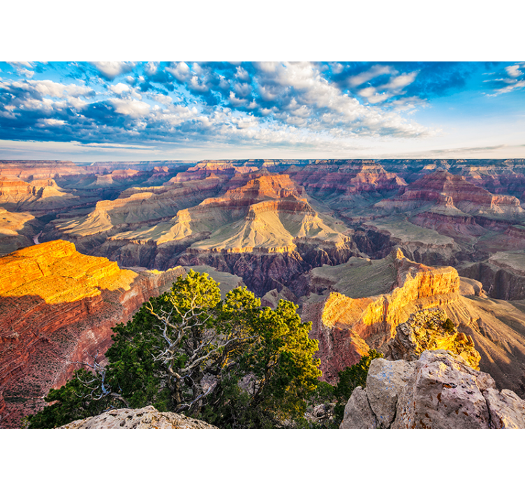Tapisserie paysage vue du grand canyon - TenStickers