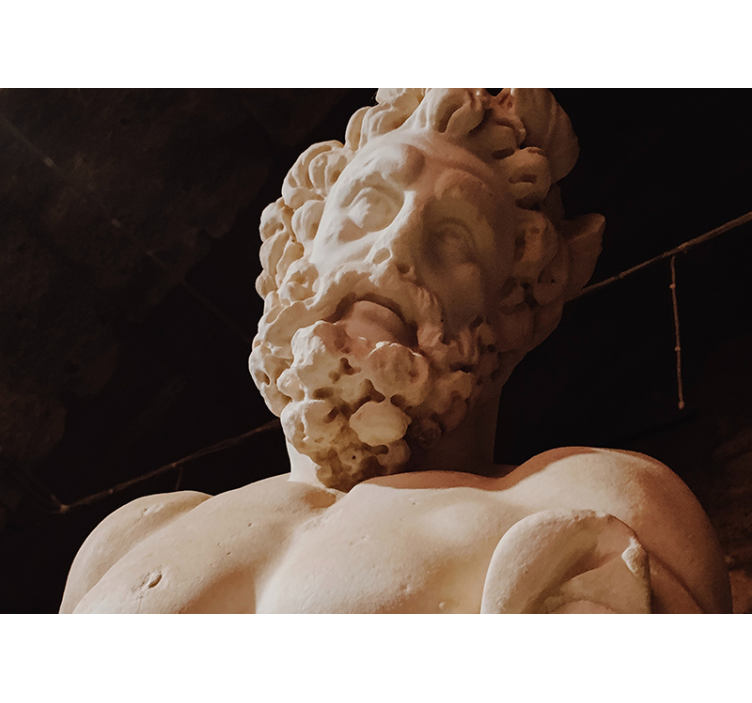 Tapisserie art classique détail de sculpture classique - TenStickers