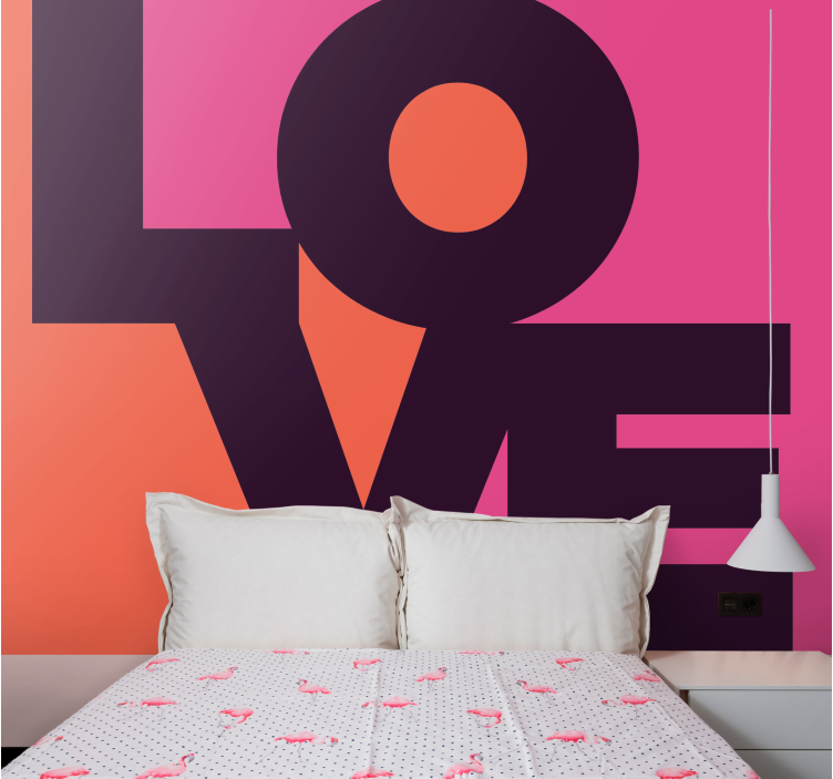 Tapisserie amour expression audacieuse d'amour - TenStickers