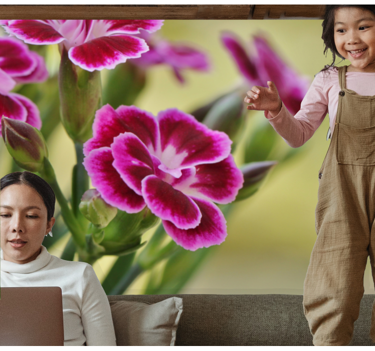 Tapisserie coquelicots Éclat floral - TenStickers