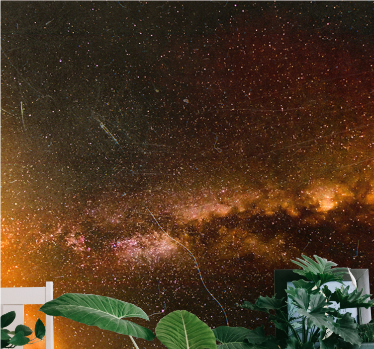 Tapisserie espace splendeur de la galaxie cosmique - TenStickers