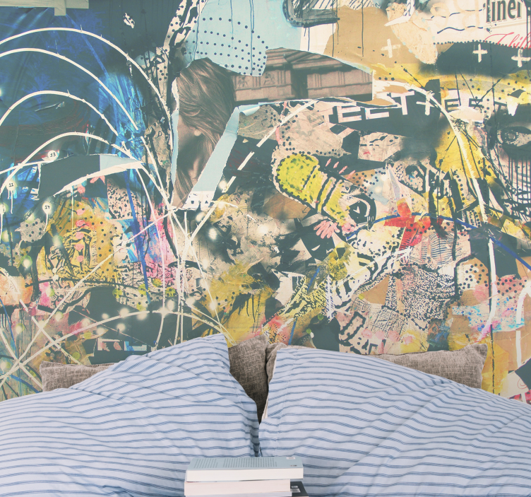 Tapisserie graffiti art de rue urbain - TenStickers