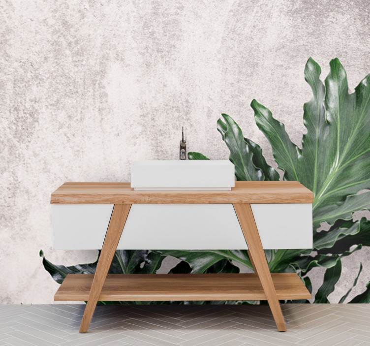 Tapisserie nature feuillage luxuriant - TenStickers