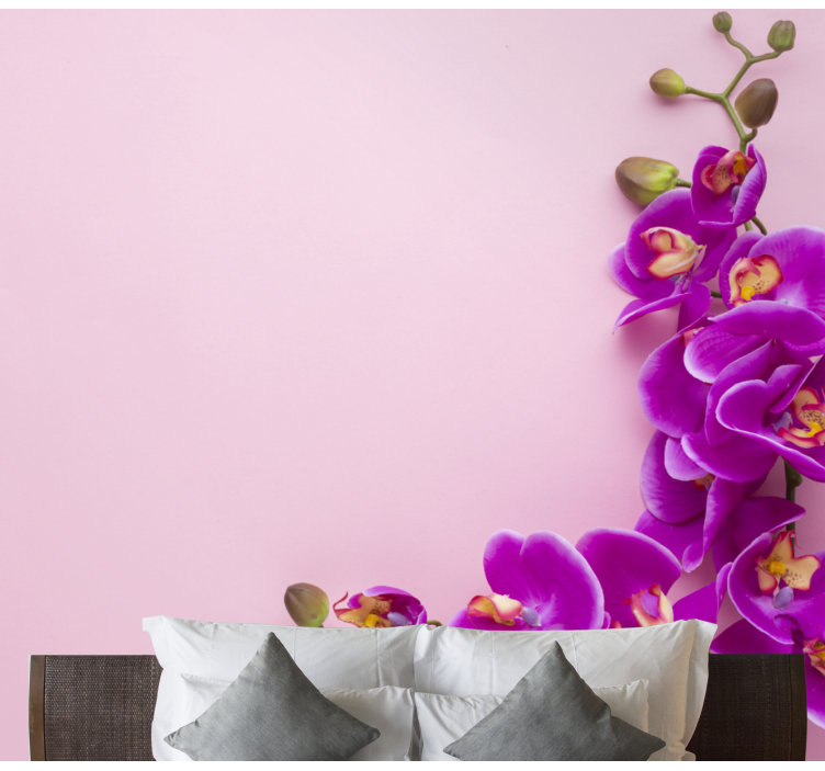 Tapisserie orchidée arrangement floral orchidée - TenStickers