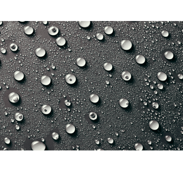 Tapisserie murale effet gouttes d'eau - TenStickers