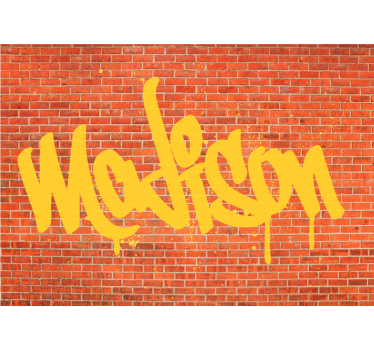 Tapisserie graffiti art de texte graffiti - TenStickers