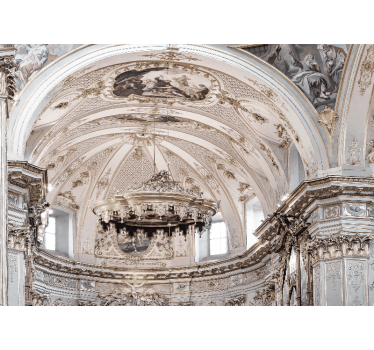 Tapisserie art classique design de plafond orné - TenStickers