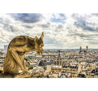 Photo murale gargouille gothique - TenStickers