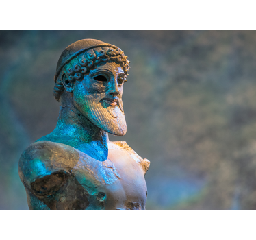 Tapisserie art classique sculpture buste ancienne - TenStickers