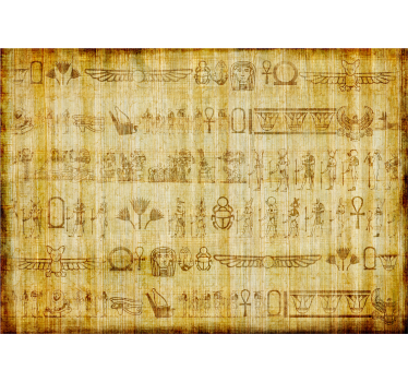 Tapisserie art symboles Égyptiens anciens - TenStickers