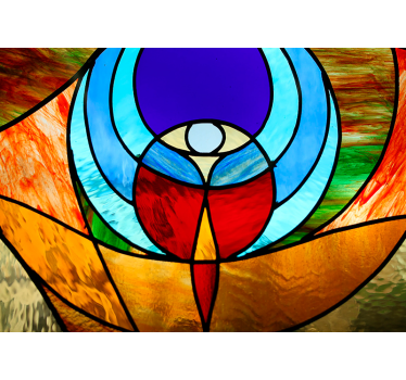 Tapisserie art conception de vitraux - TenStickers