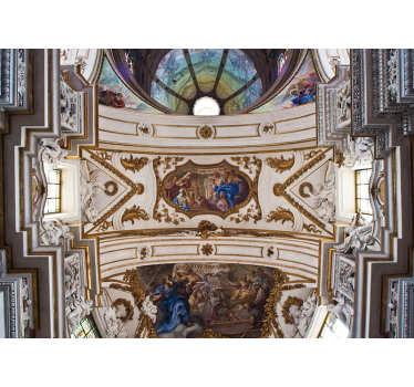 Tapisserie art classique plafond opulent - TenStickers