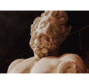 Tapisserie art classique détail de sculpture classique - TenStickers
