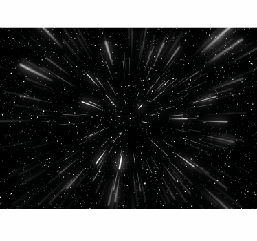Photo murale paysage Hyperespace - TenStickers