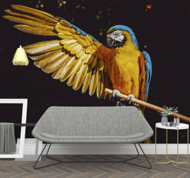 Tapisserie animaux affichage de perroquet majestueux - TenStickers