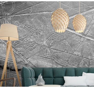 Tapisserie animaux araignée de nazca - TenStickers