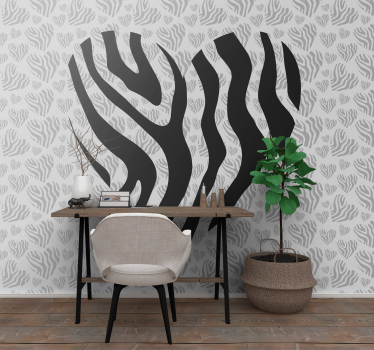 Tapisserie animaux motif rayures zébrées - TenStickers
