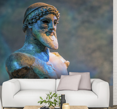 Tapisserie art classique sculpture buste ancienne - TenStickers
