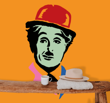 Tapisserie art star du cinéma muet iconique - TenStickers