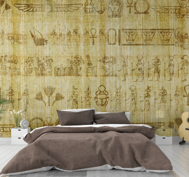 Tapisserie art symboles Égyptiens anciens - TenStickers