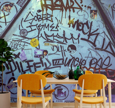 Tapisserie graffiti art de tag urbain - TenStickers