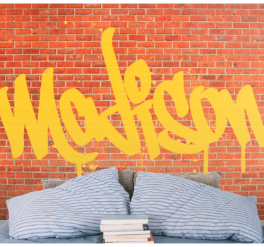 Tapisserie graffiti art de texte graffiti - TenStickers