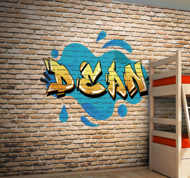 Tapisserie graffiti style personnalisé - TenStickers