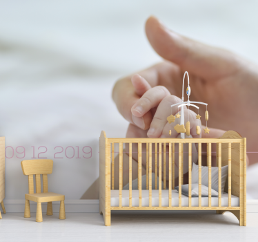 Tapisserie chambre enfant connexion de mains tendres - TenStickers