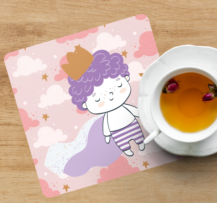 Dessous de verre geek personnage héroïque ludique - TenStickers