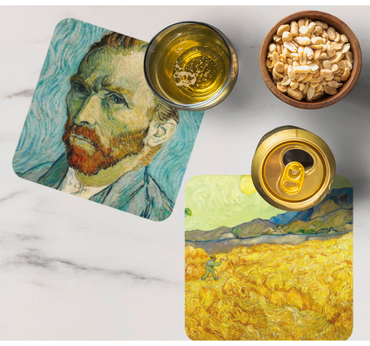 Dessous de verre art Van Gogh - TenStickers