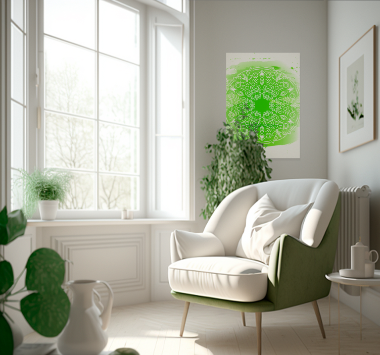 Poster mandala tendance art - TenStickers