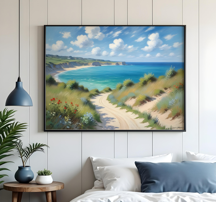 Poster paysages belle vue sur la mer - TenStickers