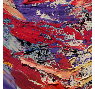 Poster salon peinture éclaboussures de couleurs - TenStickers