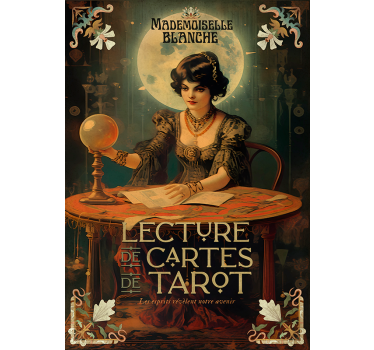 Poster vintage lectures de tarot - TenStickers