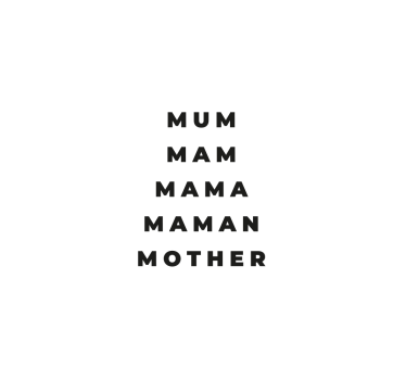 Poster salon maman dans différentes langues - TenStickers