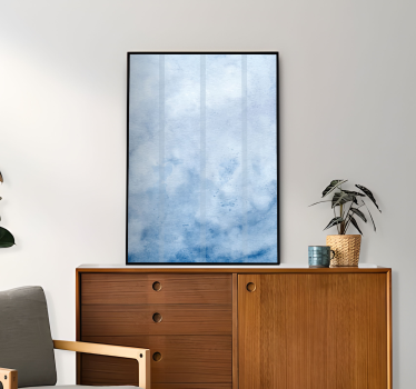 Poster abstrait sous-marin - TenStickers