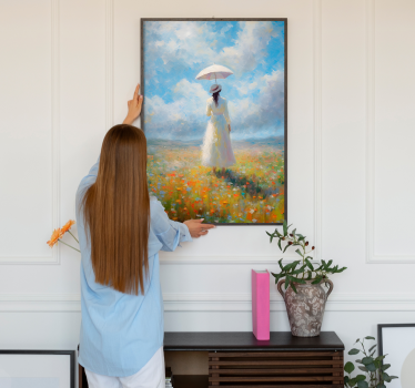 Poster art impressionnisme printanier - TenStickers