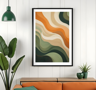Poster art pastels multicolores - TenStickers