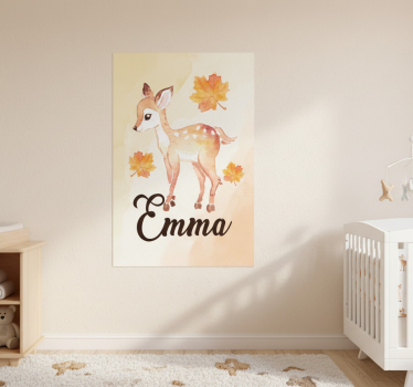 Poster chambre enfant chevreuil décoratif - TenStickers
